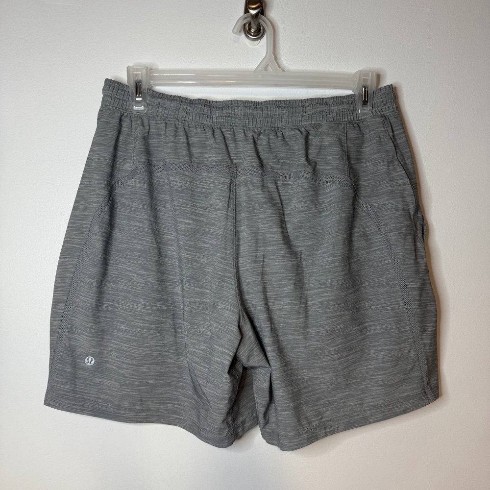 Lululemon Heather Gray Athletic Shorts